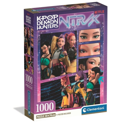 Puzzle 2 CB Kpop Demon Hunters 1000 Peças