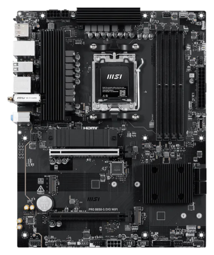 MSI Motherboard PRO B850-S EVO WIFI ATX AM5
