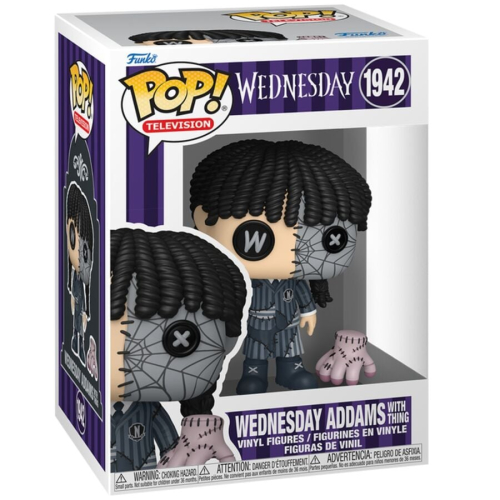 Figura POP Miercoles Wednesday Addams with Things