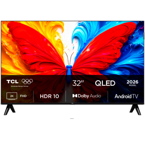 TCL QLED TV 32"FHD HDR10 SMART TV GOOGLE TV