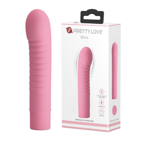 Estimulador Mick Silicone Rosa