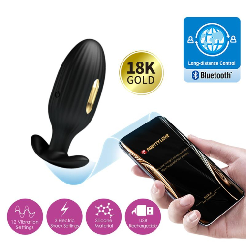 Jefferson Plug Anal com Electroshock e App