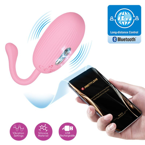 Doreen Ovo Vibrador com Electro Shock e App