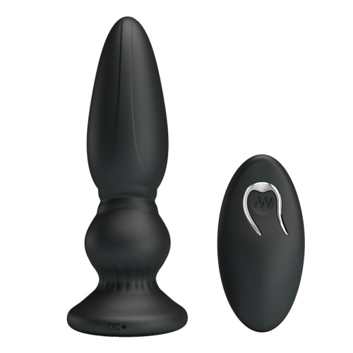 Plug Anal com Vibração y Control Remoto