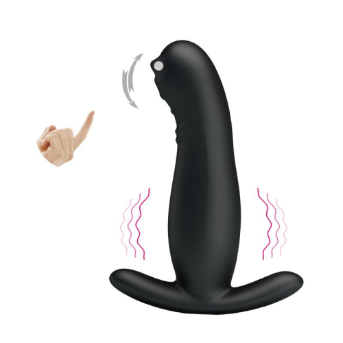 Massajador Prostático com Vibração e Finger