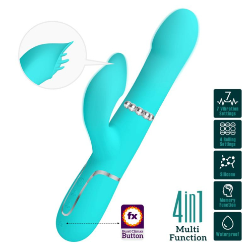 Falin Rolling Vibrador com Bolas Internas USB