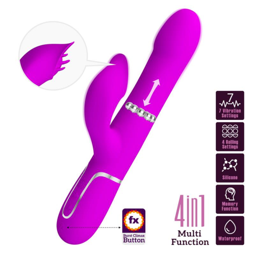 Falin Rolling Vibrador com Bolas Rotatorias USB