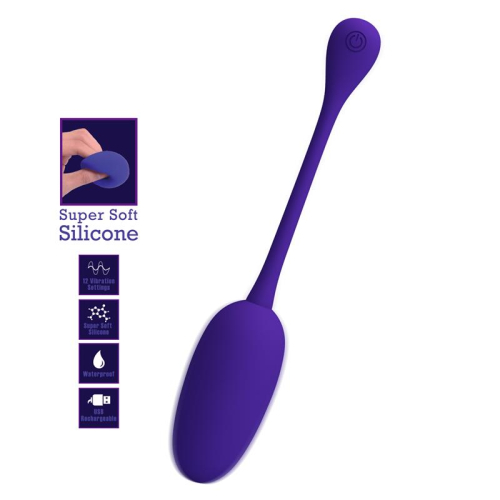 Knucker Ovo Vibrador Roxo