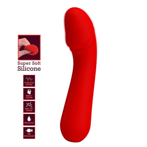 Cetus Vibrador Vermelho