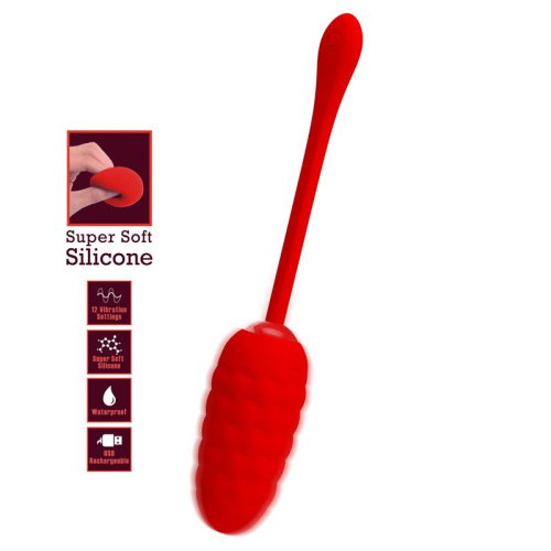 Marina Ovo Vibrador Vermelho