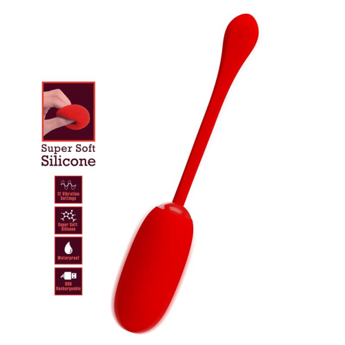 Julius Ovo Vibrador Vermelho