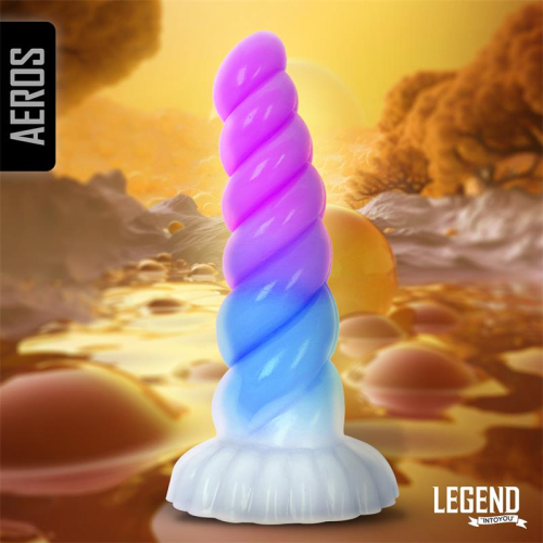 Aeros Dildo Silicone Líquida 21,5 cm