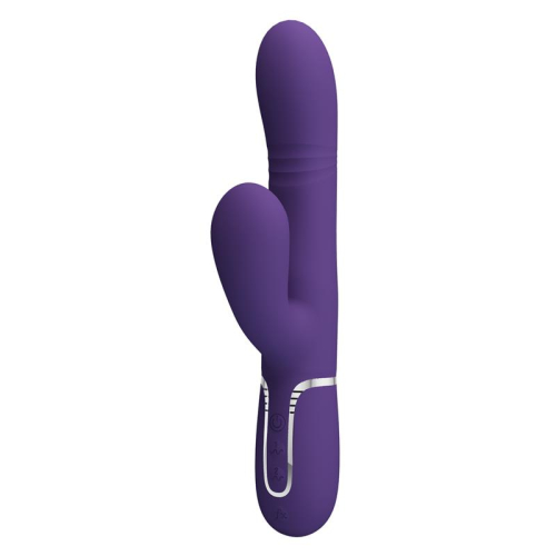 Mariana Vibrador 4 en 1 Silicone Morado