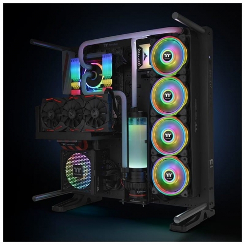 VENTILADOR 120X120 THERMALTAKE RIING QUAD 12 RGB TT 3UDS