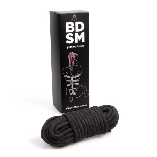 Corda para Bondage 10 m Negra