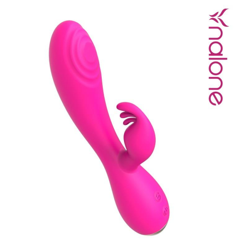 Coelhinho Vibrador Magic Stick com Pulsação Fucsia