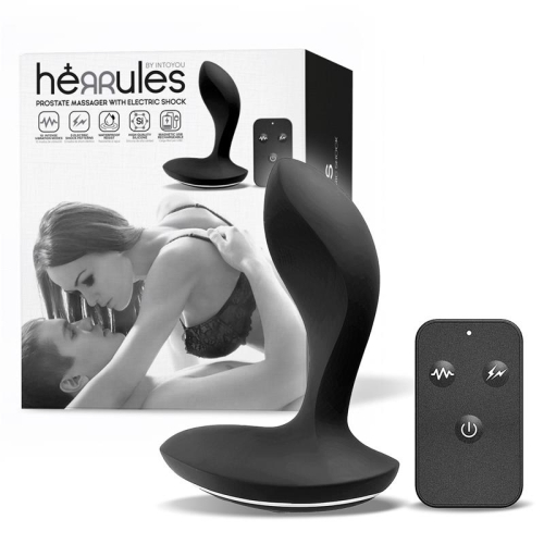 Massajador Prostático com Electro Shock e Vibração com Control Remoto