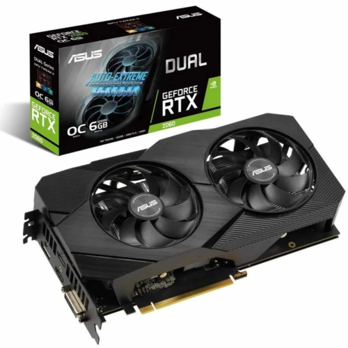PLACA GRÁFICA ASUS DUAL RTX 2060 O6G EVO