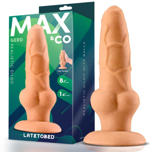 Gerd Dildo Realista com Testículos 8.1 Natural