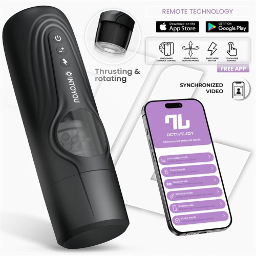Egor Masturbador Masculino com Rotación y Thrusting com APP