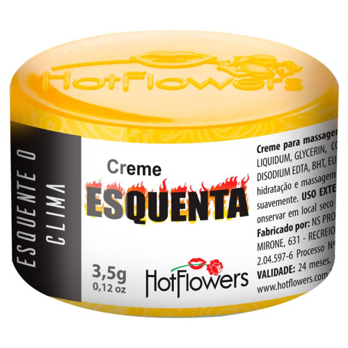 Crema Estimuladora Unisex Sensação Calor
