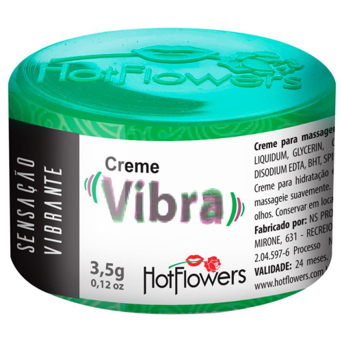 Crema Estimuladora Sensação Vibración