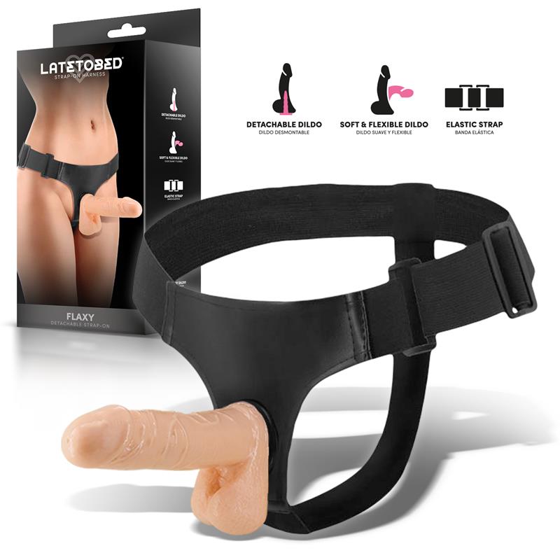 Flaxy Arnés com Dildo Flexible Removível