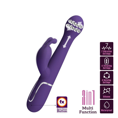 Dejon Vibrador com Thursting e Rotação Twinkled