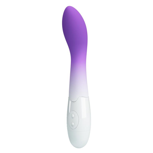 Bishop Vibrador Branco e Roxo