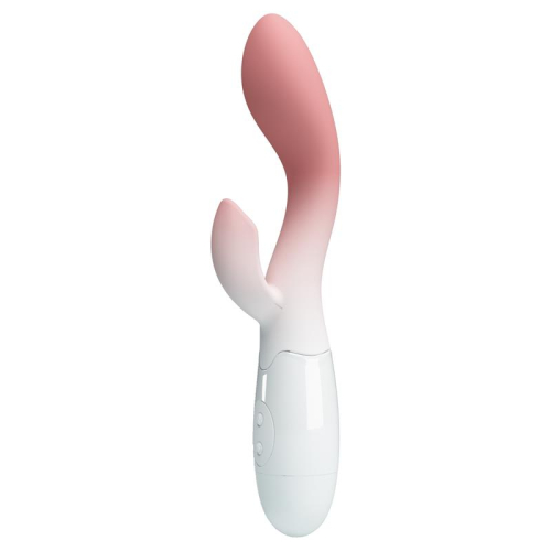 Brighte Vibrador Branco e Rosa