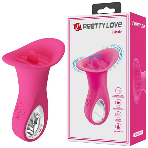 Clede Vibrador Oral com Língua