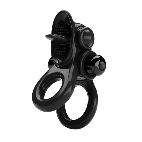 Passionate Anel Duplo para o Pénis com Vibração