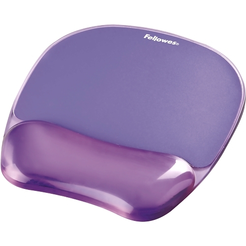 TAPETE + REPOUSA MÃOS FELLOWES GEL VIOLETA
