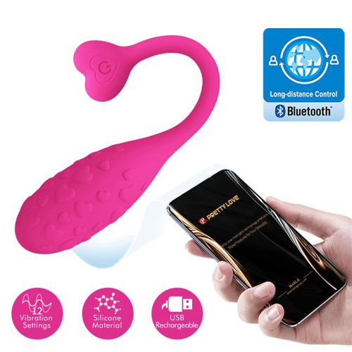 Fisherman Ovo Vibrador com APP