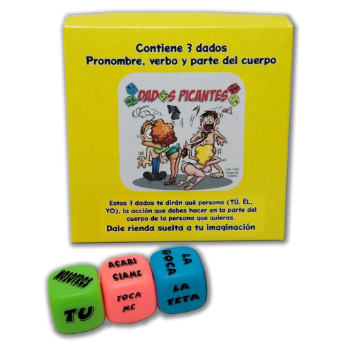 Jogo 3 Dados Fluorescentes