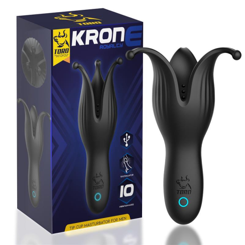 Krone Copa Masturbadora para o Pénis Silicone USB