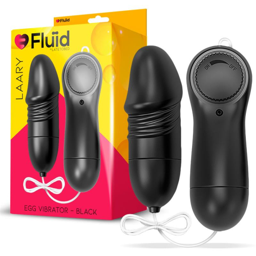 Laary Ovo Vibrador Multi Velocidade Control Remoto Preto