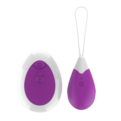 Ovo Vibrador com Control Remoto USB Púrpura