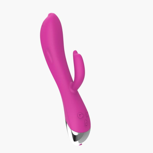 Vibrador Dolphin 6 Funçãoes USB Rosa