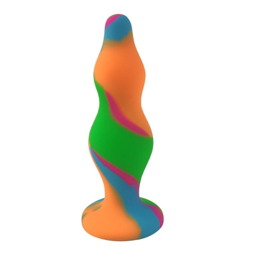 Plug Anal Silicone Multi Cor