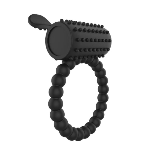Anel Peniano com Vibração Preto