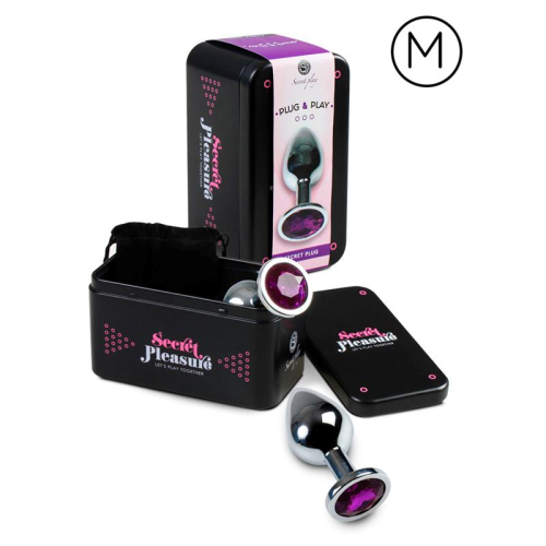 Plug Anal Tamanho M Morado