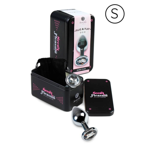 Plug Anal Tamanho S Transparente