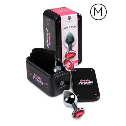 Plug Anal Tamanho M Fucsia