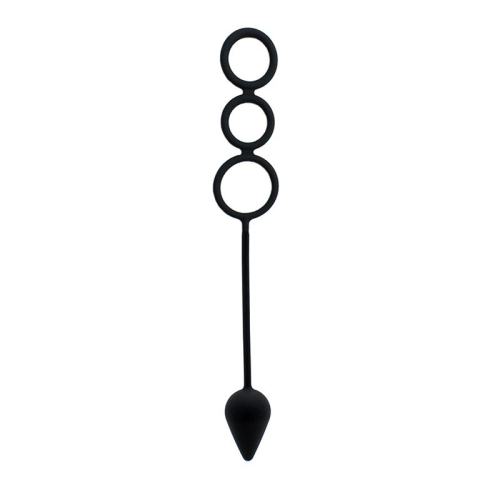 Plug com Anels Penianos Silicone