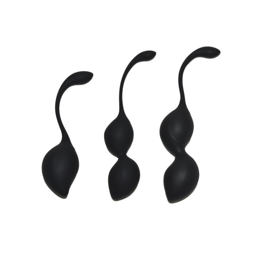 Set de 3 Bolas Kegel Geneva Preto