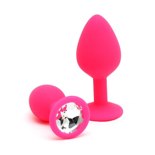 Set de 2 Plugs com Joya Berlin Rosa