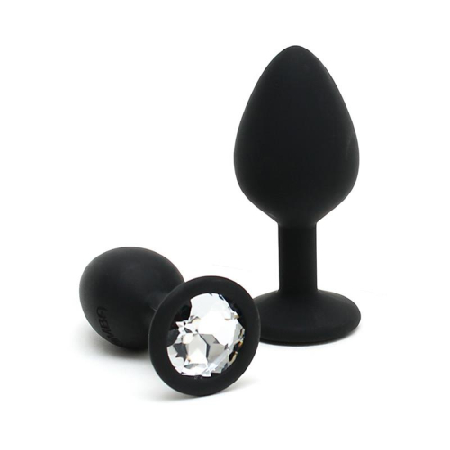Set de 2 Plugs com Joya Berlin Preto
