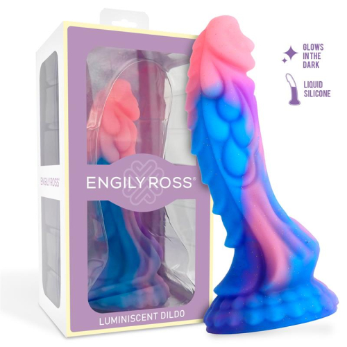 Dildo Dragón Brilha no Escuro 18 cm