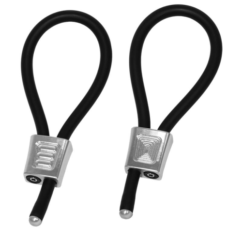 ElectraLoops Prestige Set de 2 Anels para o Pénis Prata